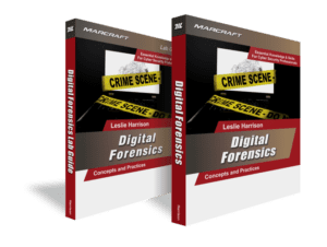 Image of the 2-book Digital Forensics Text Book and Digital Forensics Lab Guide set