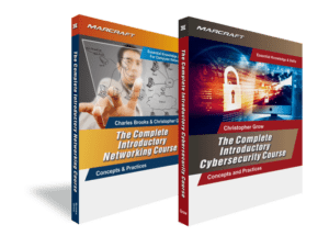 Image of the Complete Introductory Networking Course Text & Lab Guide and The Complete Introductory Cybersecurity Course Text & Lab Guide