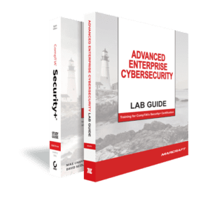 Advanced Enterprise Cybersecurity lab guide from Marcraft, a technical training solutions provider