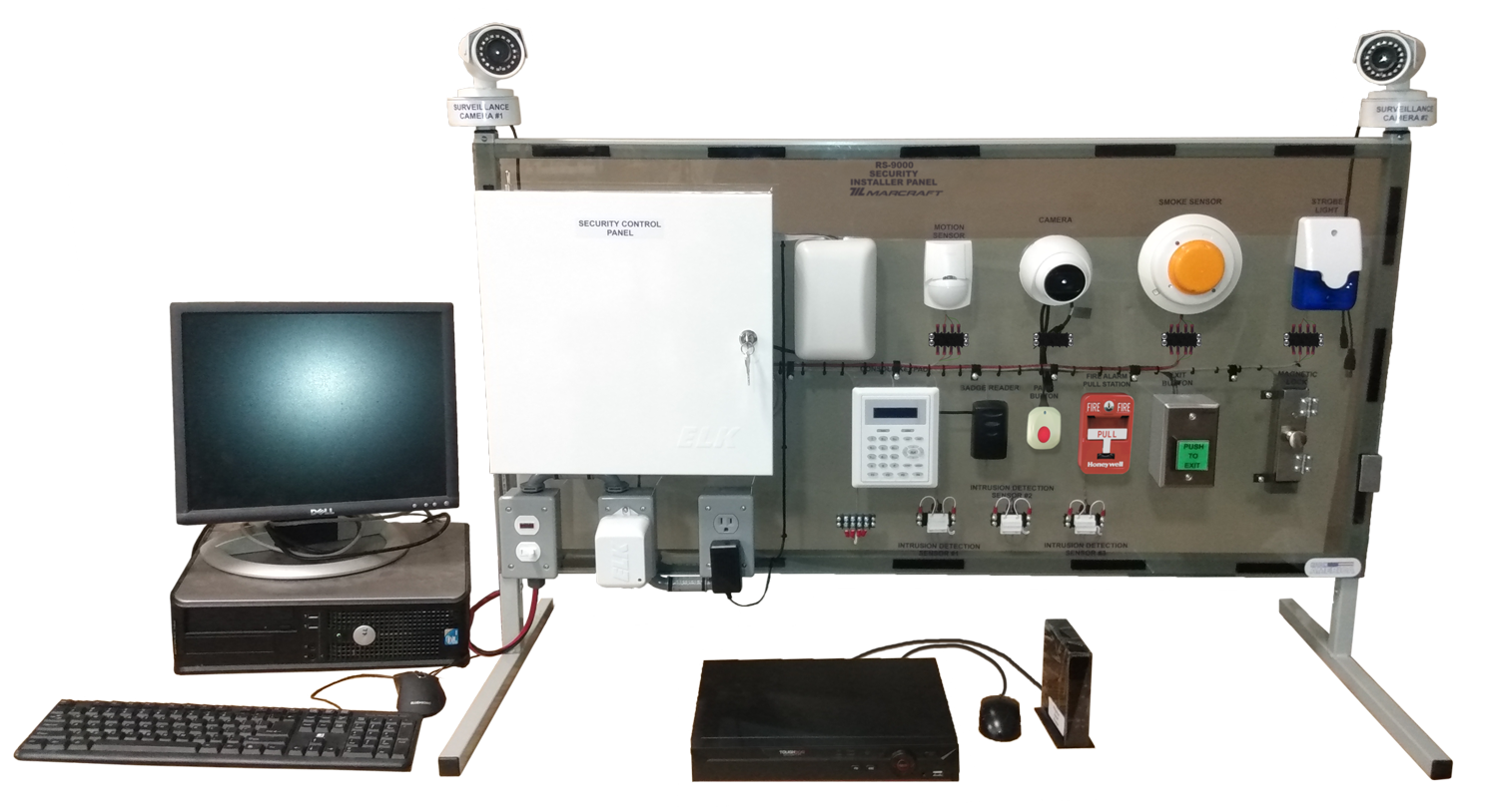 Image of the RS-9000 Security & Surveillance Panel