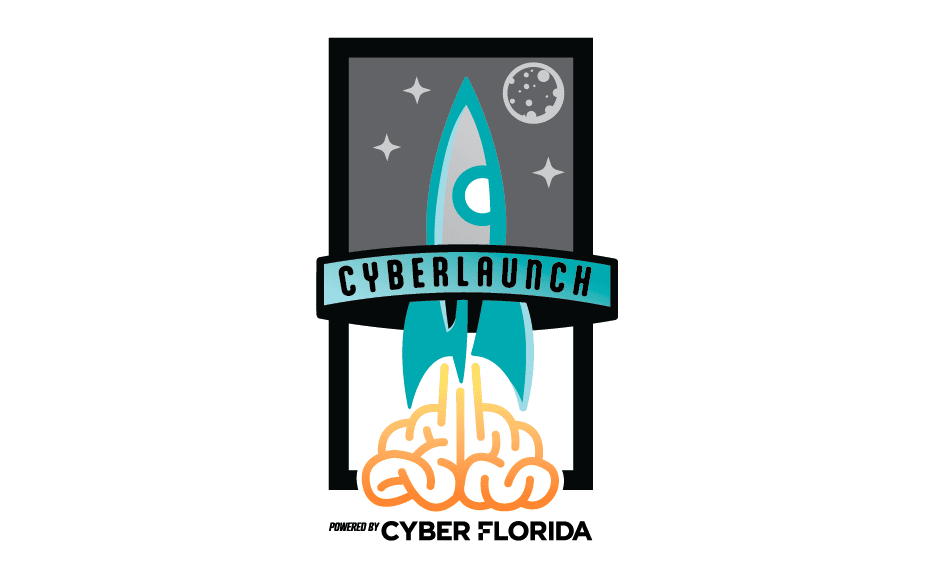 CyberLaunch Florida State Championship 2024 logo powered by Cyber Florida