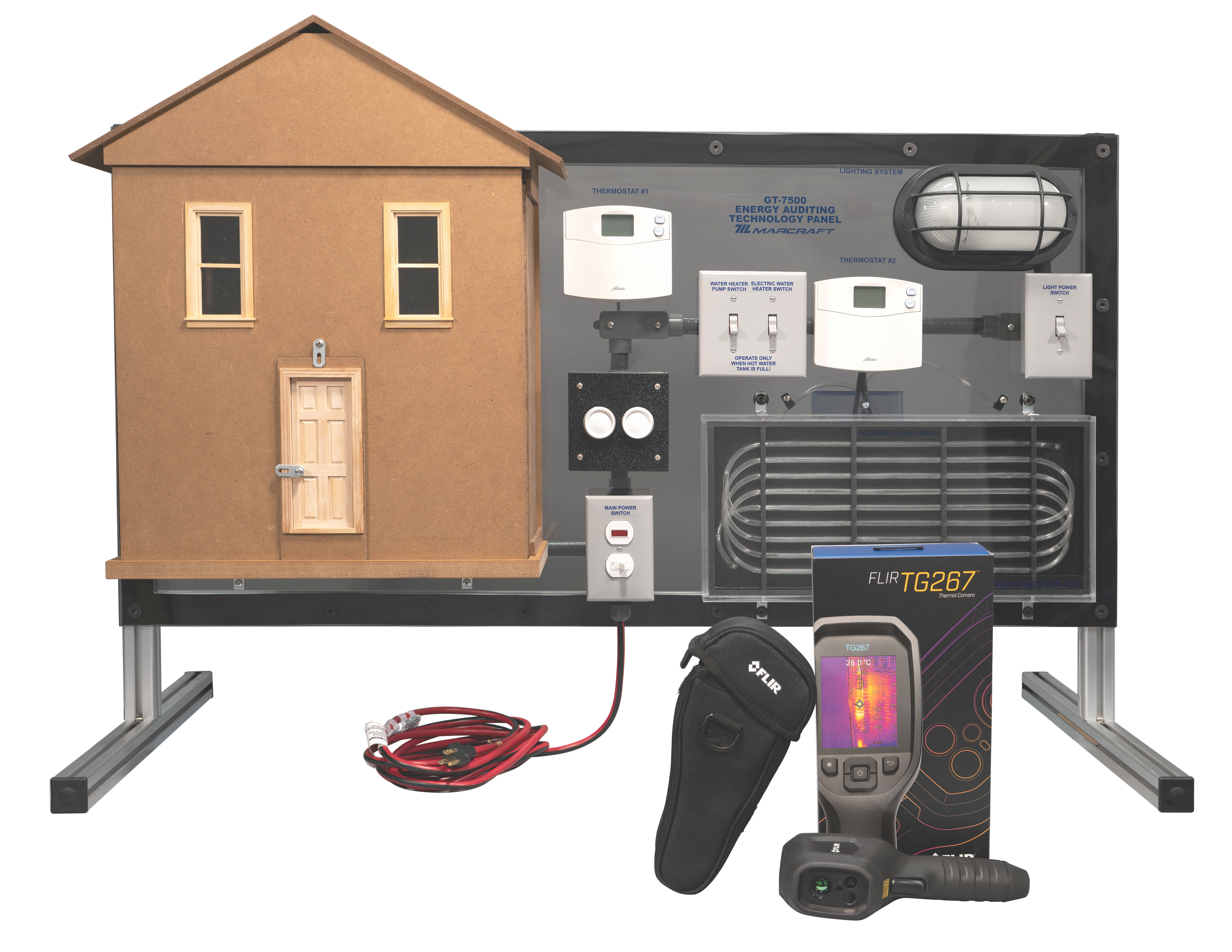 GT-7500 Energy Auditing Technology Panel with IR Camera for Green Technology Labs