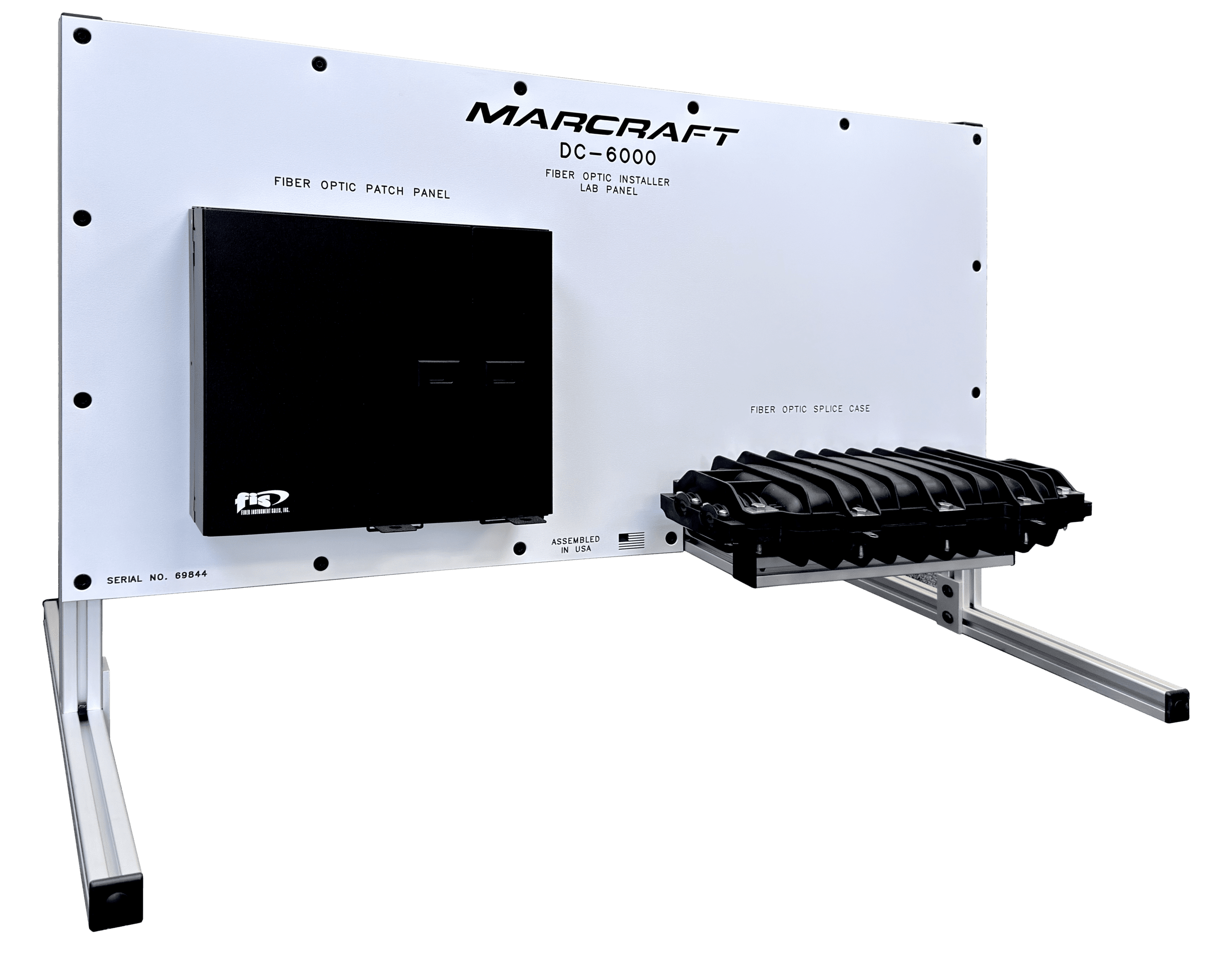 Image of the DC-6000 Fiber Optic Cabling Workstation