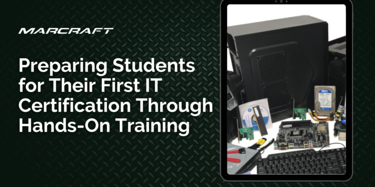 Preparing Students for Their First IT Certification Through Hands-On Training